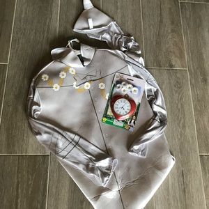 Men’s Large Tin Man Costume with heart clock